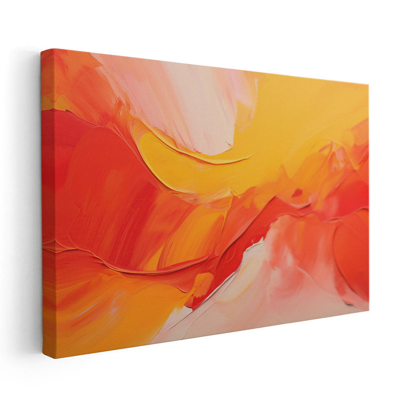 Peaceful Firewave, 24" H x 36" W