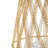 13.5'' H Bamboo Lantern Candle Holder, Rustic Bamboo Lantern for Tabletop or Patio Decor