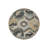 Gray Beige Vintage Deer Detailed Woven Base Modern Decorative Carpet-106779038