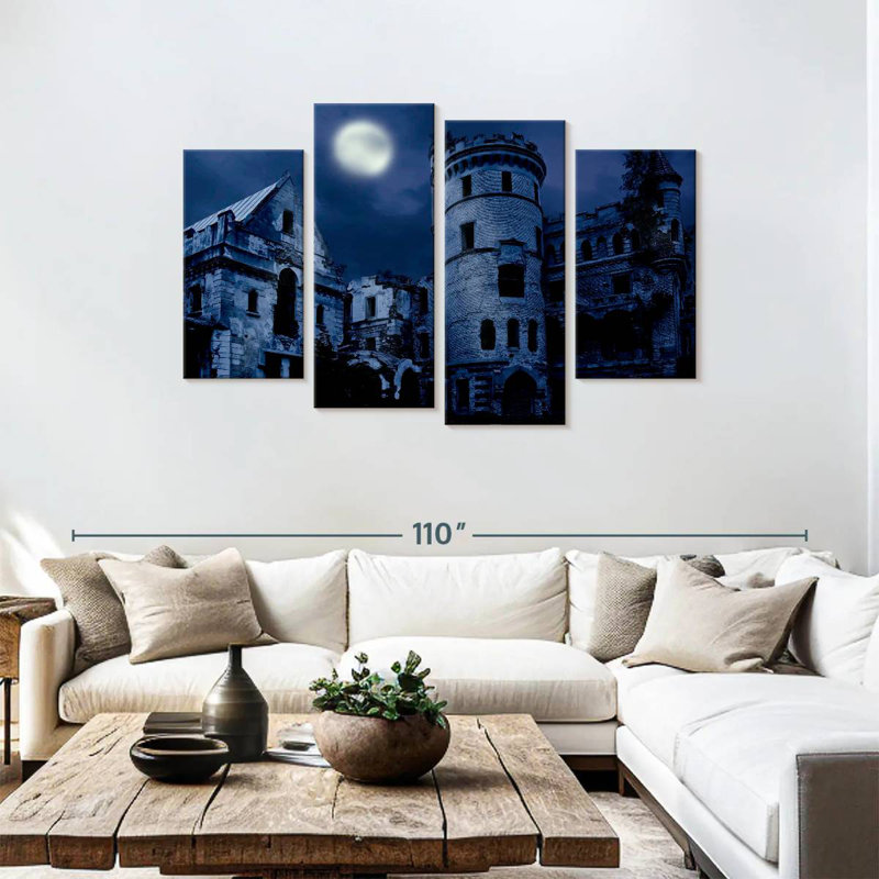 Gothic Architecture, 48" H x 75" W