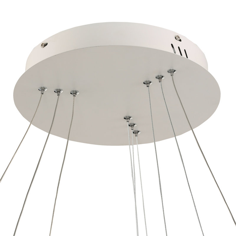 Dare 3 - Light LED Geometric Pendant, Not Dimmable