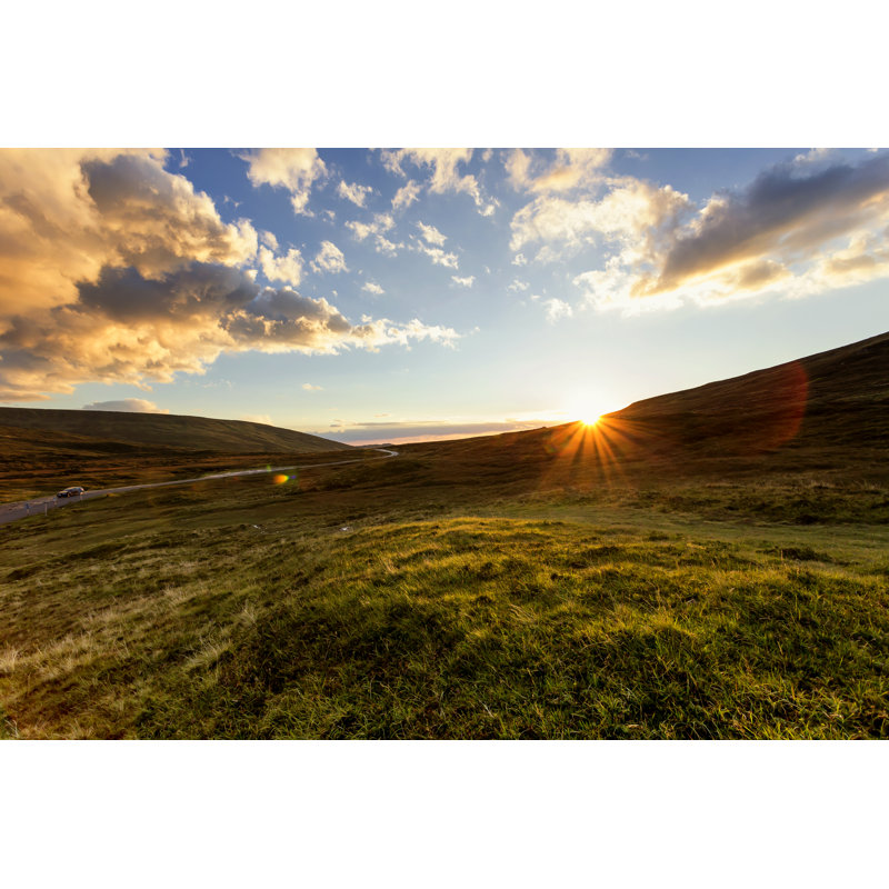 Sunset On Isle by _ultraforma_ - Wrapped Canvas Print, 20cm H x 30cm W