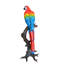 Statue perroquet sur un arbre