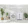 All-In-One 24.1" L x 21.3" W Drop-In Laundry Sink with Faucet