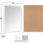 Miroir mural rectangulaire pour salle de bain, chambre à coucher, entrée, salon-1938971072-1938971086