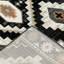 Tapis gris anthracite / ivoire Basurto Southwestern-1930283664