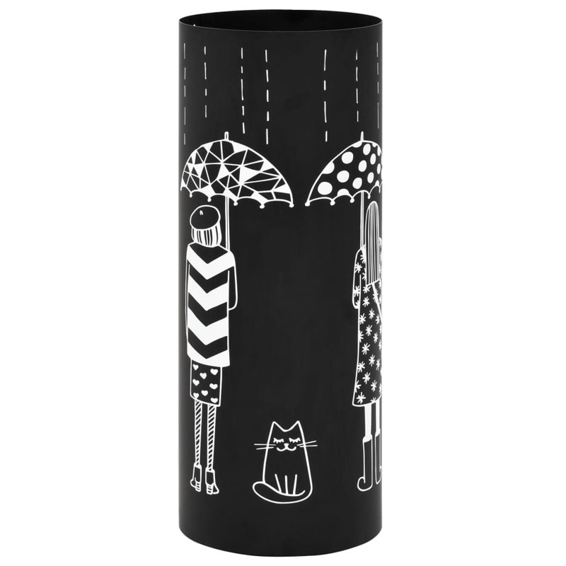 Tristan Freestanding Umbrella Stand, Black