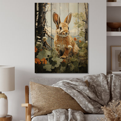 Rabbit Energetic Hopper Pastoral