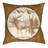 Lodge Cabin Moose Animal Print Reversible Throw Pillow-26962307-26962312