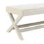 Banc Comfort double rembourré en velours, tabouret avec pieds croisés élégants-1409065635-1409065638