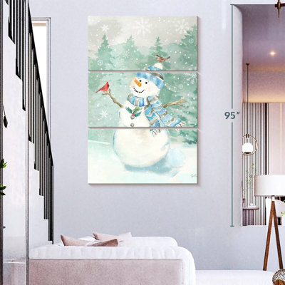 Lelend Let It Snow Blue Snowman II