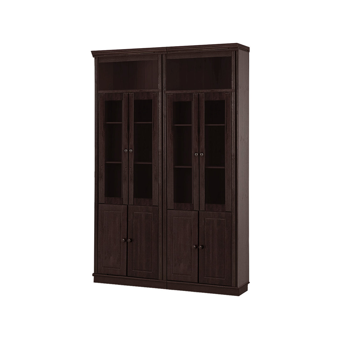 Dedrah 223cm H x 148cm W Library Bookcase