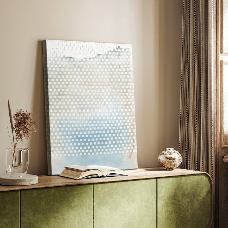 Sierra Weave I - galerie tendue sur mesure Cavas, H 18 po x l 12 po