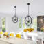 Lustre géométrique 4 lumières Aurore-439490915