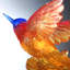Hummingbird Decorative Sculpture
