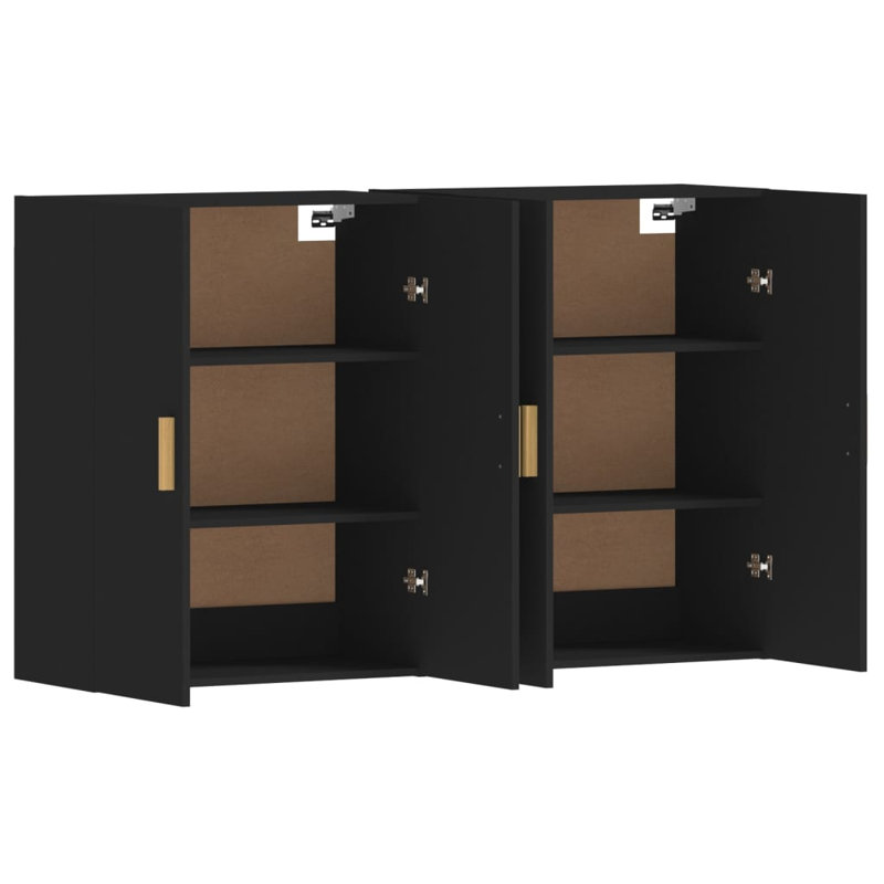 Maytal Bathroom Cabinet, Black