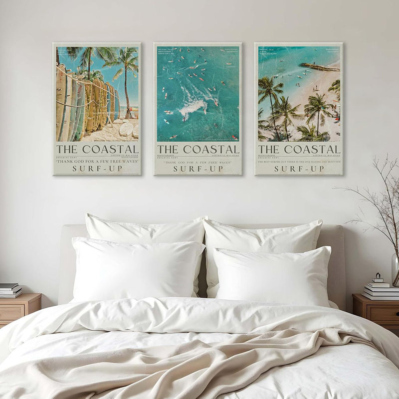 3 Piece Wrapped Canvas Print