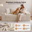 Upholstered 78 " Cotton Sofa-719492262