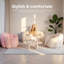 Fauteuil à billes à forme florale-1386146756-1404350375