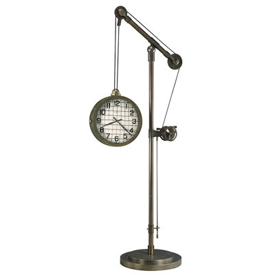 Pulley Time Floor Clock