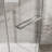 Neo-Angle Frameless Shower Door With Clear SGCC Tempered Glass, Space-Saving Design For Modern Bathrooms, Shower Door-123698711