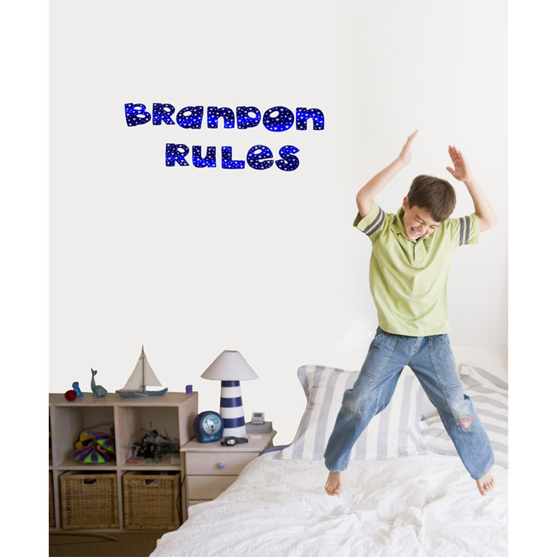 Non-Wall Damaging Wall Decal