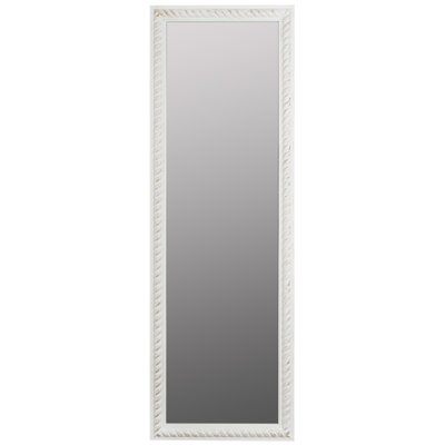 Marilyn Wood Flat Wall Mirror