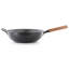 Ensemble de wok et d'outils antiadhésifs en acier au carbone 13,8 pouces Oster Dunwood
