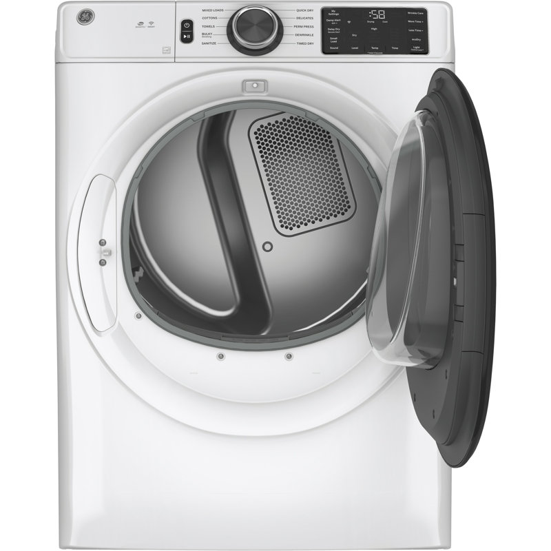 GE Appliances Smart 7,8 pi³ Sécheuse au gaz empilable à haute efficacité