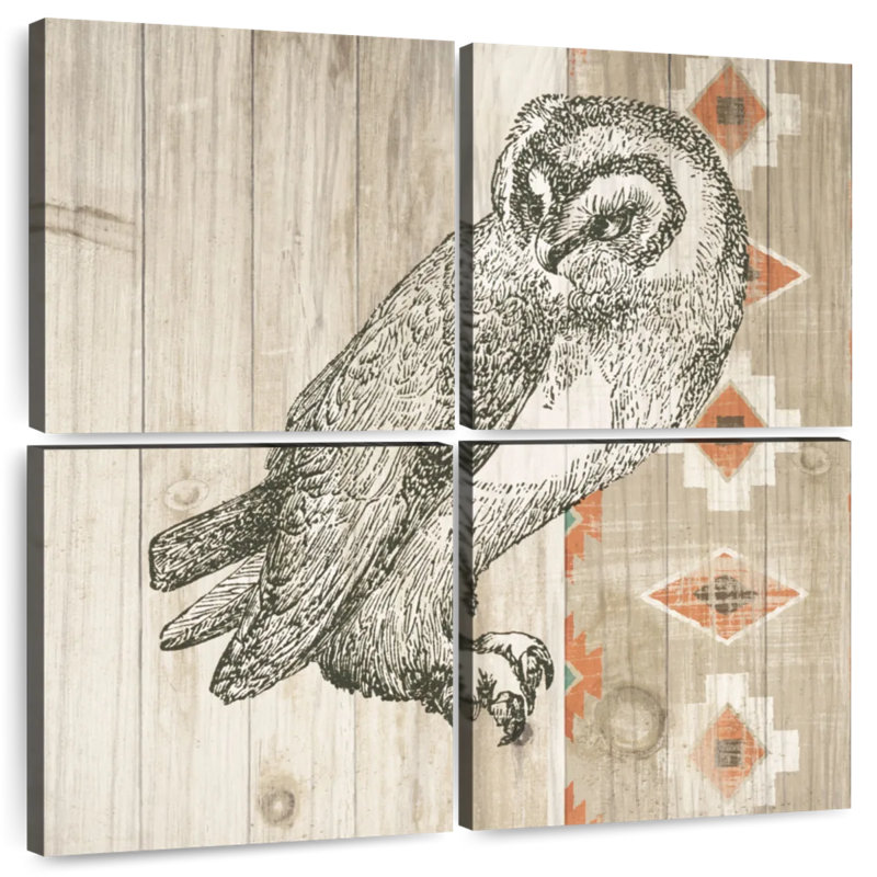 Brampt Natural Histoire Lodge Southwest I, H 45 po x l 45 po