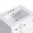 24-Inch Bathroom Vanity Cabinet With Ceramic Sink-610087406