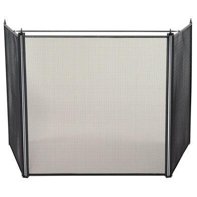 Acamas Steel Fireplace Screen