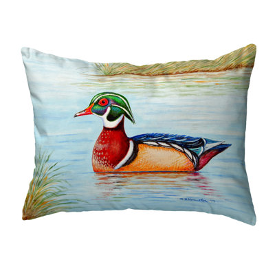  Coussin extérieur mâle en bois Duck II No Cord
