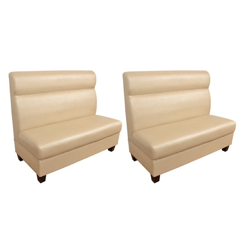Banc rembourré en similicuir