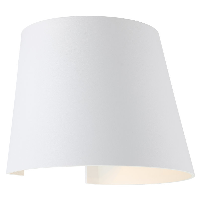 Mcfalls Aluminum Wall Light, White