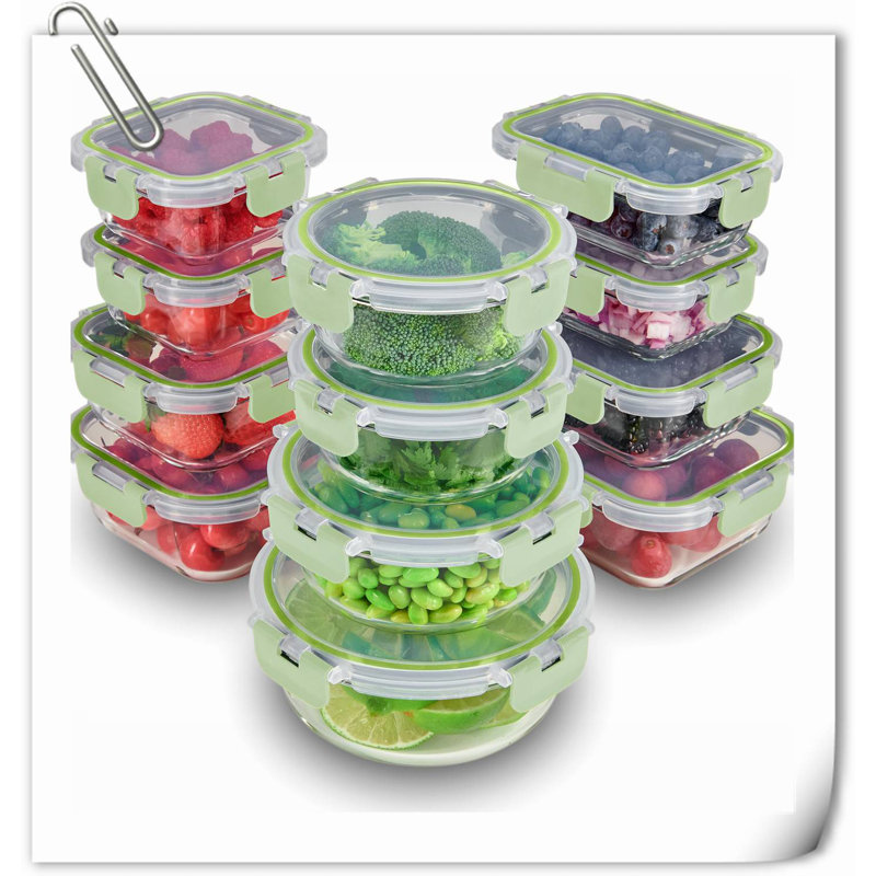 Contenant alimentaire Donalee, Vert