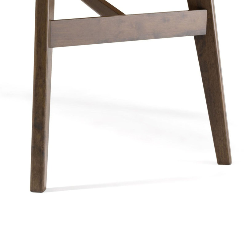 Cid Estele Dining Table, Wenge Brown Solid Wood, Rectangular 95 Inch