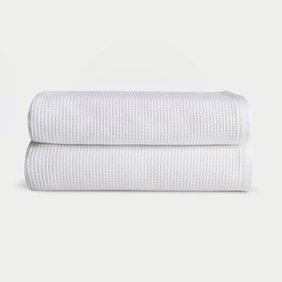 Waffle Bath Towels
