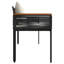 Poly Rattan Outdoor Bench-1324912486-1324912481