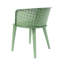 Fauteuil de conversation pour l'extérieur, structure en fer, l 21,64 po x P 21,05 po, H 27,75 rouille, assemblage requis pour la salle à manger 27,75 po, polyvalent pour la cour-1072194779