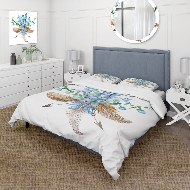 Ensemble de housse de couette Fresh Fresh, Housse de couette simple + 1 taie décorative stan