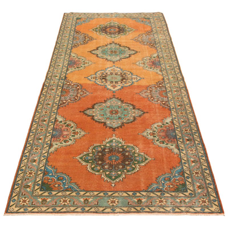 Tapis cuivre rétro Magnea 5 pi 0 po x 12 pi 7 po