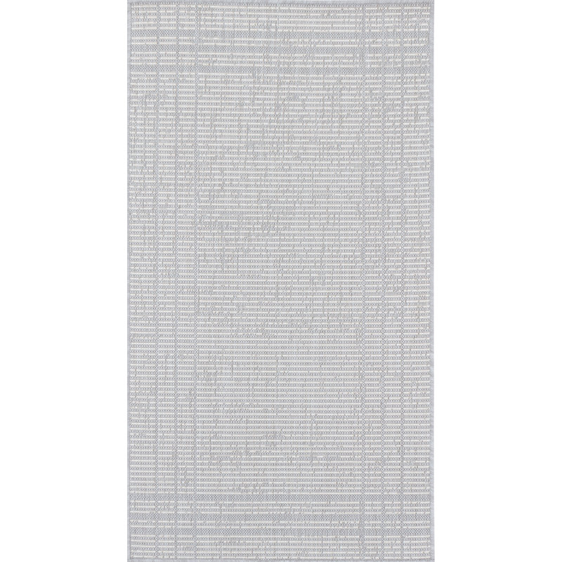 Tubac Indoor & Outdoor Boho Rug Grey/Ivory, Rectangle 80 x 150cm