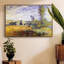 Vetheuil par Monet, reproduction d'art sur toile-92482342-92482343