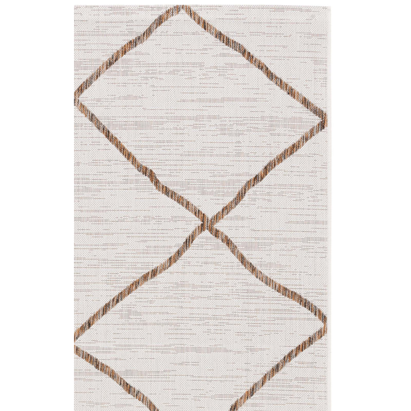Capra Performance Geometric Indoor/Outdoor Area Rug, Rectangle 8' x 10'