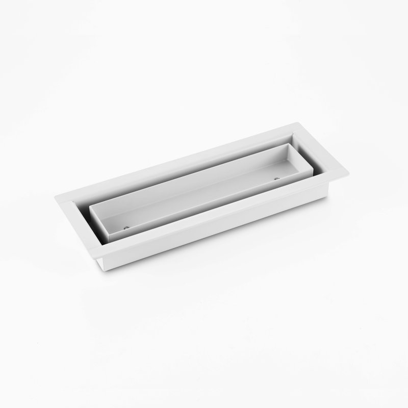 Couvercle de ventilation Linkaa 11 W, H 3 po x l 10 po x P 1,50 po, Blanc mat
