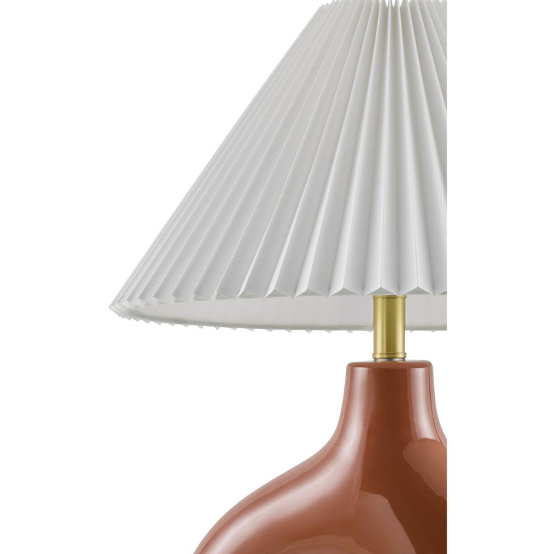 Lampe de table Tandria, Rouge