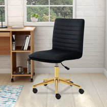 AVAWING Velvet Executive Office Chair, Velvet Office Chair with