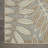 Arnhold Floral Indoor/Outdoor Area Rug in Tan/Cream/Gray-315559434