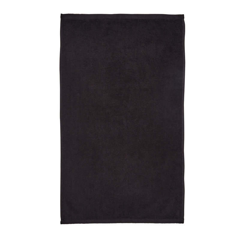 Quick Dry Cotton Bath Towel, Black